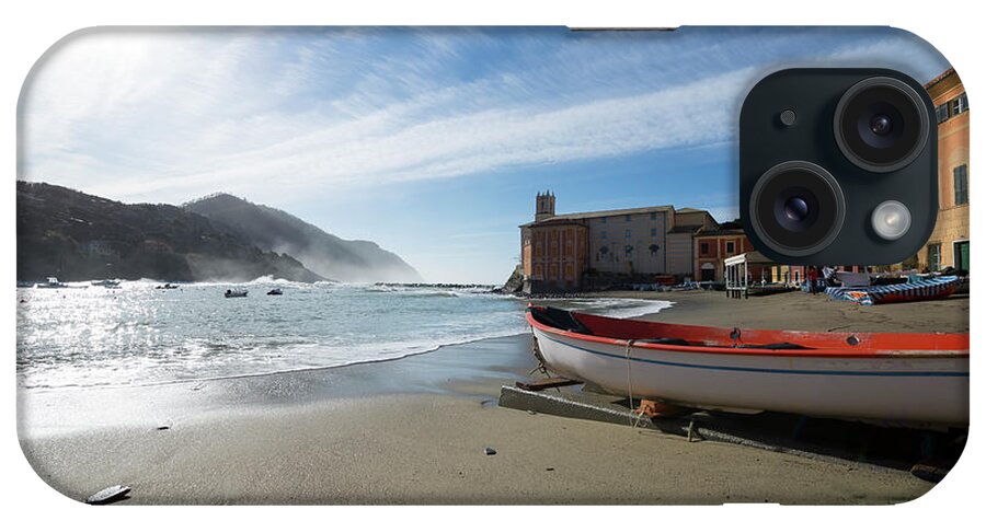 Tranquility iPhone Case featuring the photograph Sestri Levante - Cinque Terre by Mats Silvan
