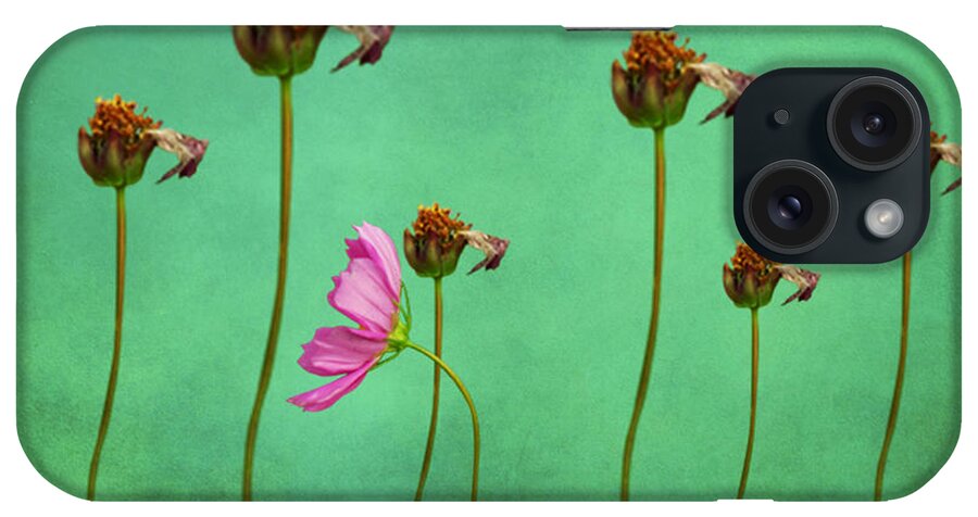 Seven Stems iPhone Case featuring the digital art Seven Stems by David Dehner