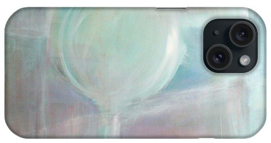 Contemporary iPhone Case featuring the painting Sfumato by Mary Sullivan