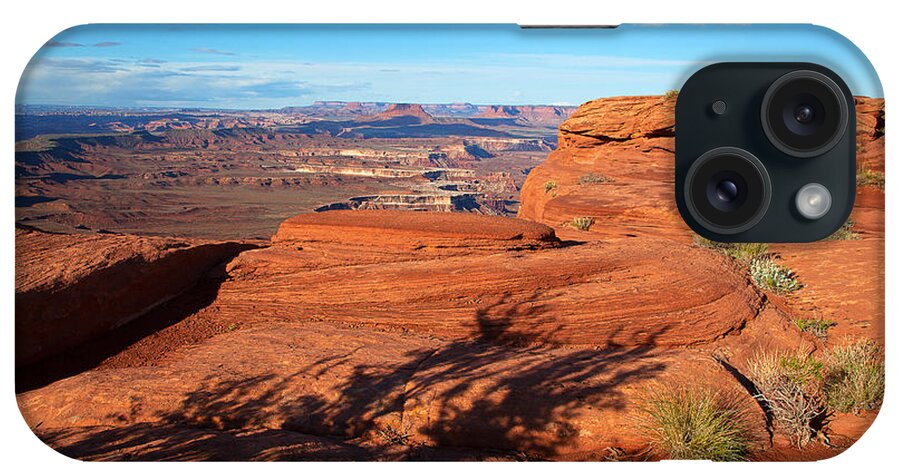 Utah iPhone Case featuring the photograph Shadows on a Thirsty Land by Jim Garrison