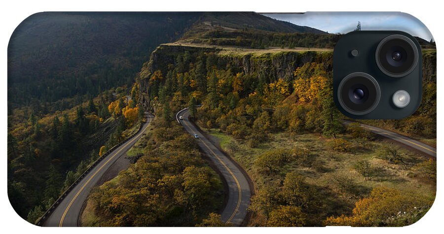 Hairpin iPhone Case featuring the photograph Sharp Turns by Michael Dawson