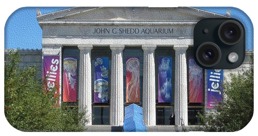 Chicago iPhone Case featuring the photograph Shedd Aquarium-1 by Kathie Chicoine