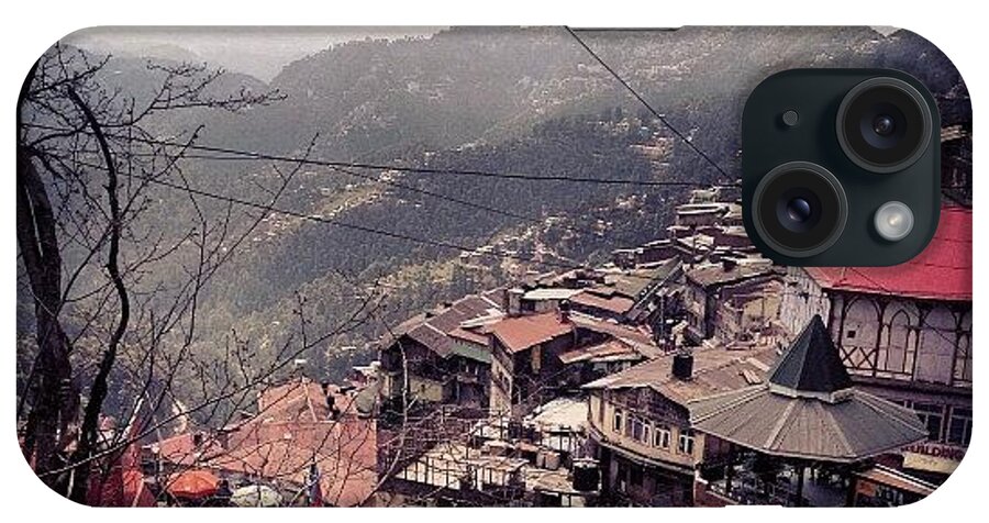 Holiday iPhone Case featuring the photograph #shimla #himachal #holiday #love by Vikram Singh