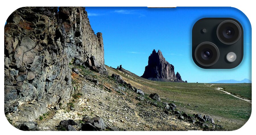 Shiprock iPhone Case featuring the photograph Shiprock by Alan Socolik