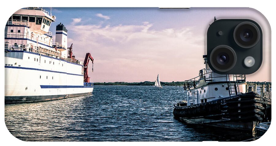 Cape Cod iPhone Case featuring the photograph Ships of Woods Hole by Frank Winters