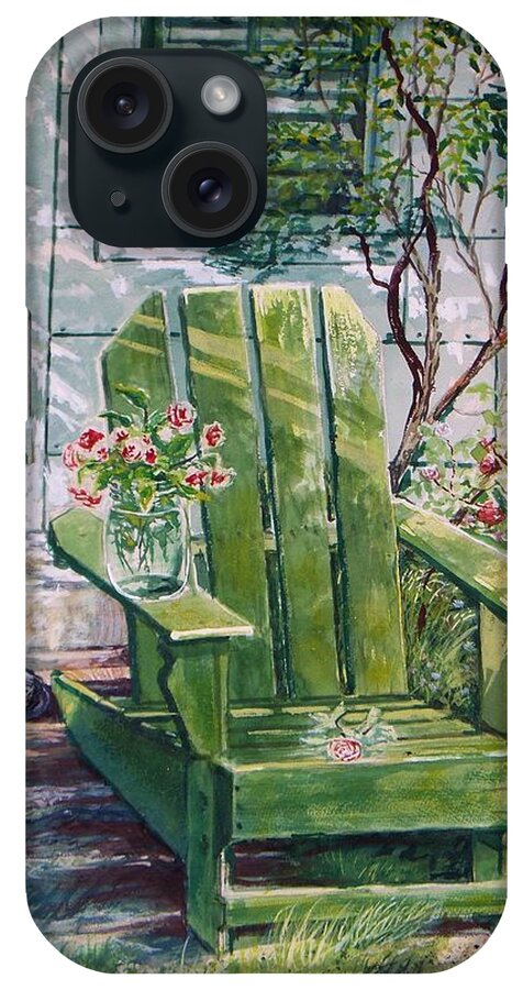 Art iPhone Case featuring the painting Siesta by Joy Nichols