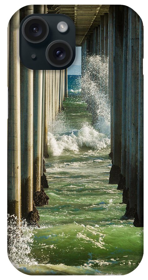 Pier iPhone Case featuring the photograph Sign Wave by Scott Campbell