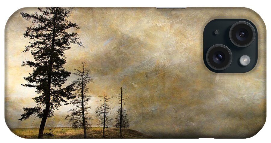 Country iPhone Case featuring the photograph Silhouettes In The Storm by Theresa Tahara