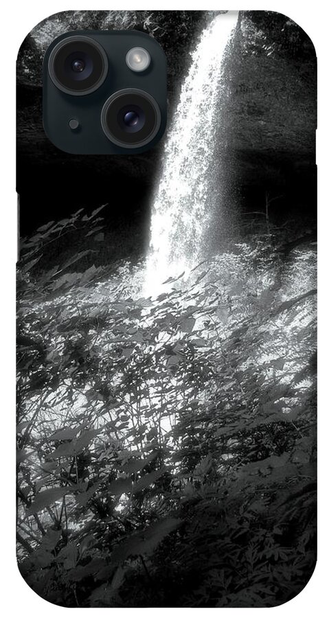 Oregon Photography iPhone Case featuring the photograph Silver Falls Silver by Lora Fisher