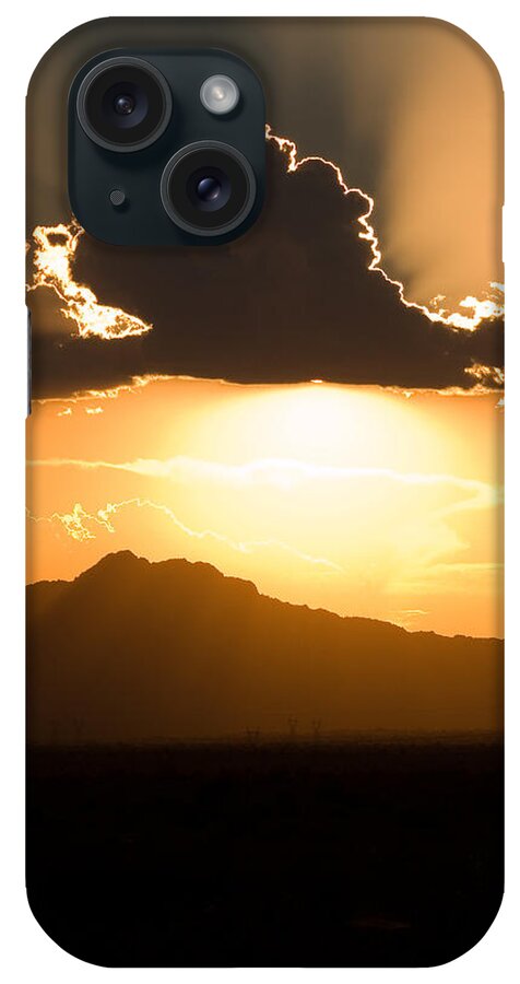 Cloud iPhone Case featuring the photograph Silver Lining by Brad Brizek