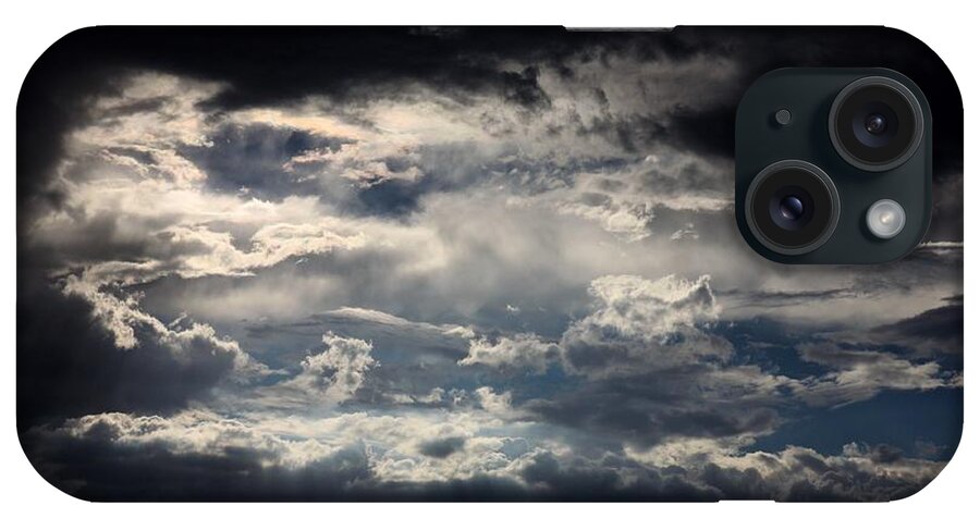 Clouds iPhone Case featuring the photograph Silver Linings by Joe Kozlowski