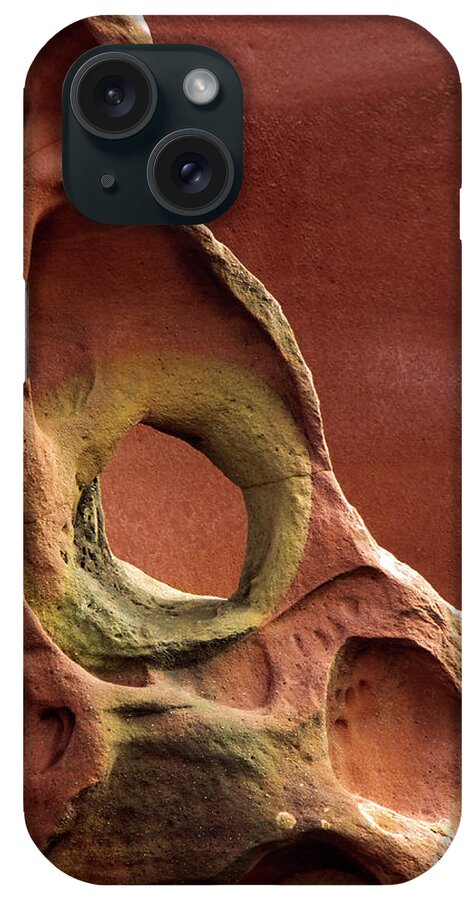 Geology iPhone Case featuring the photograph Sinister Forms by By Mediotuerto