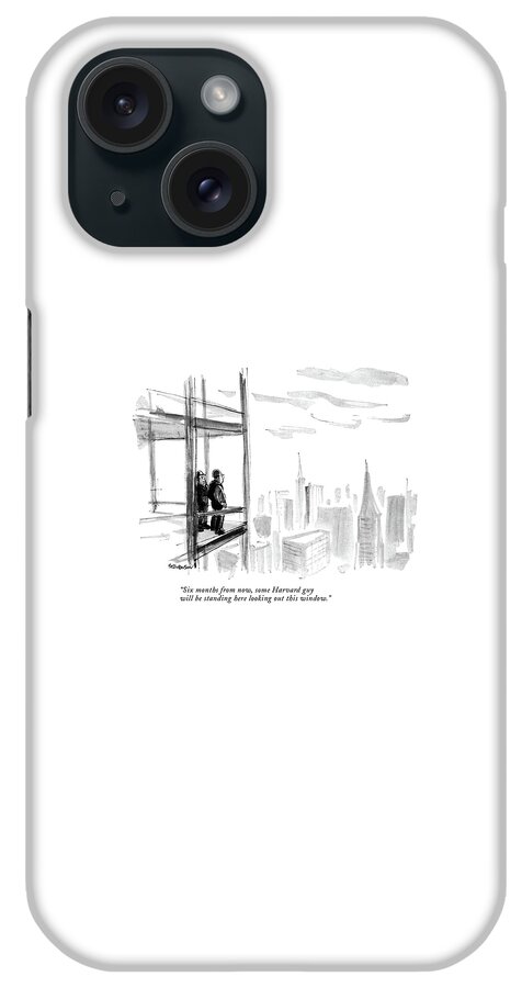 Six Months From Now iPhone Case