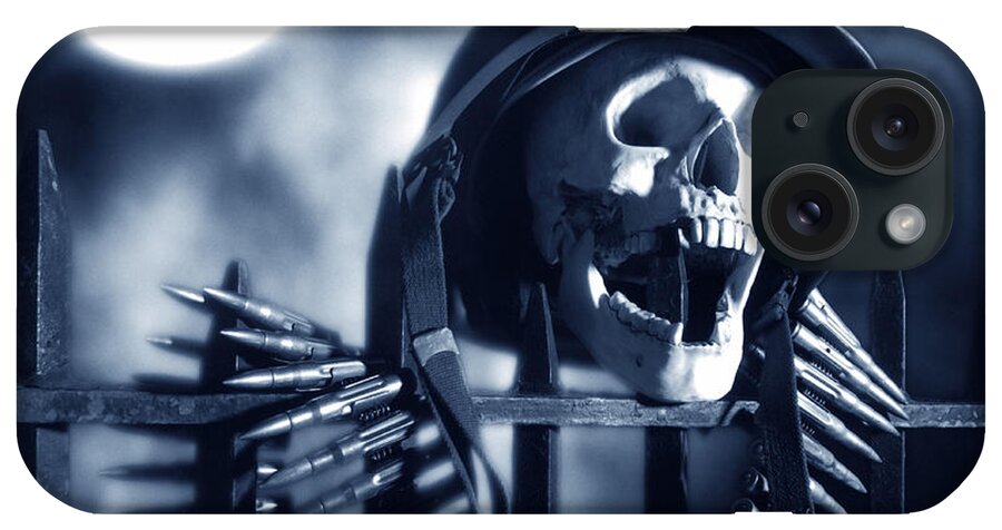 Skull iPhone Case featuring the photograph Skull by Tony Cordoza
