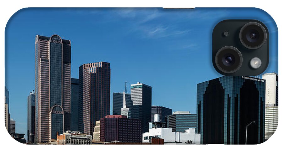 Corporate Business iPhone Case featuring the photograph Skyline Of Dallas, Texas by John Wang