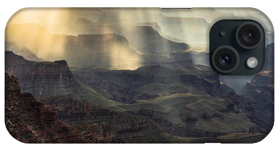 South Rim Grand Canyon iPhone Case featuring the photograph Slave of Light by Chuck Jason