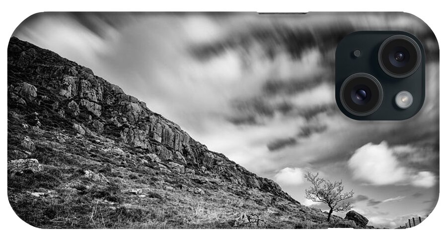 Slemish iPhone Case featuring the photograph Slemish Tree by Nigel R Bell