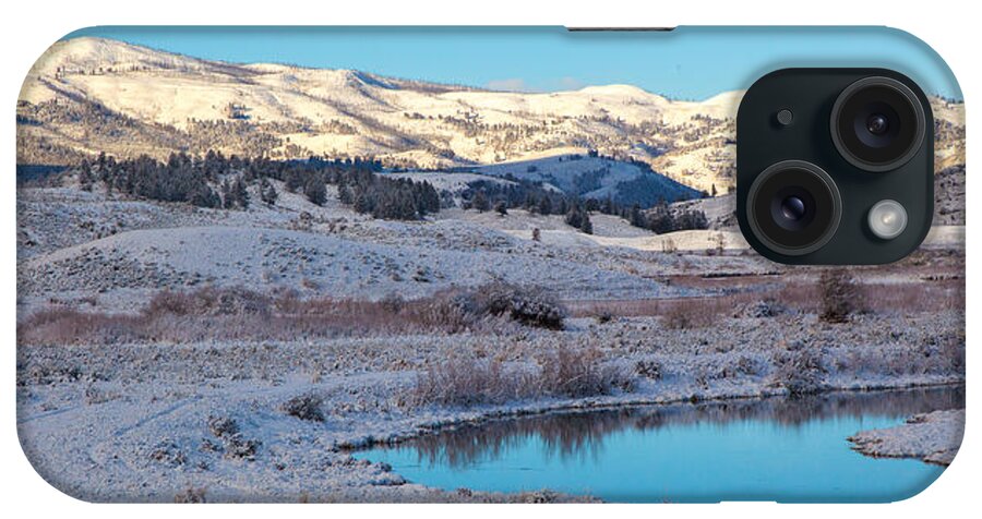 Wildlife iPhone Case featuring the photograph Slough Creek by Kevin Dietrich