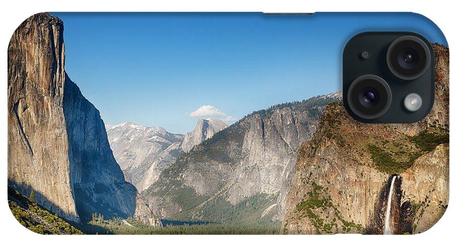 Park iPhone Case featuring the photograph Small clouds over the Half Dome by Jane Rix
