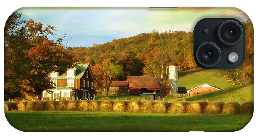 Fall iPhone Case featuring the photograph Small Farm by Lisa Lambert-Shank