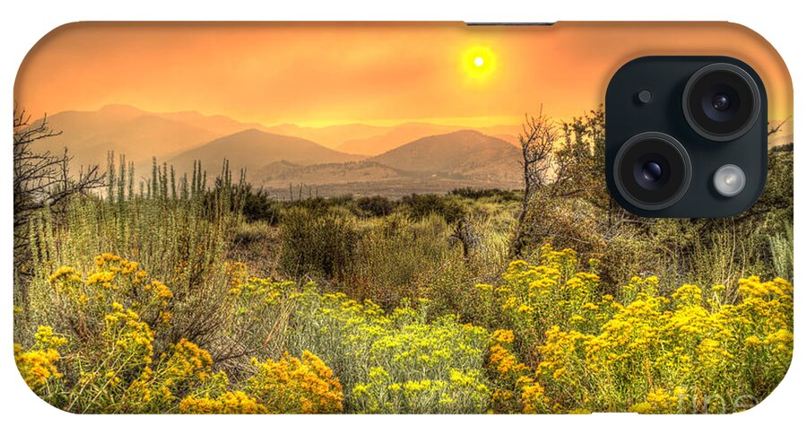 Smoke iPhone Case featuring the photograph Smoke in the Air by Dianne Phelps