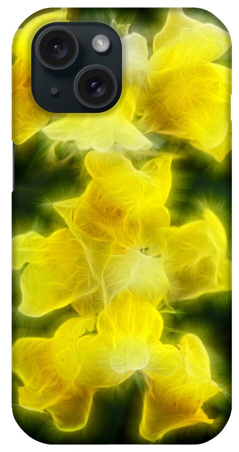Flower iPhone Case featuring the photograph Snappy Dragons by Lucy VanSwearingen