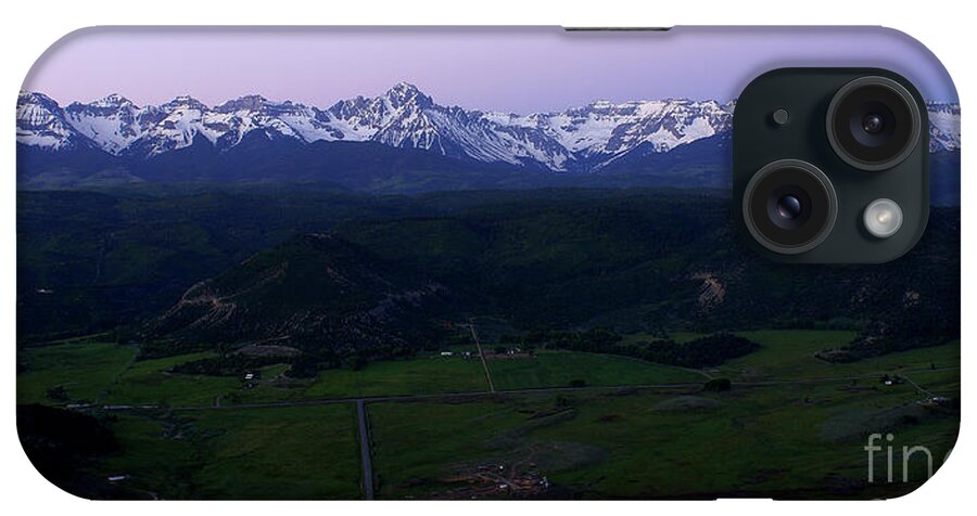 Landscape iPhone Case featuring the photograph Sneffels Sunrise by Kelly Black