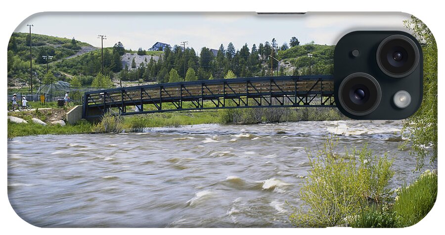River iPhone Case featuring the photograph Snow Melt Effects Yampa River, 5 Of 9 by James Steinberg
