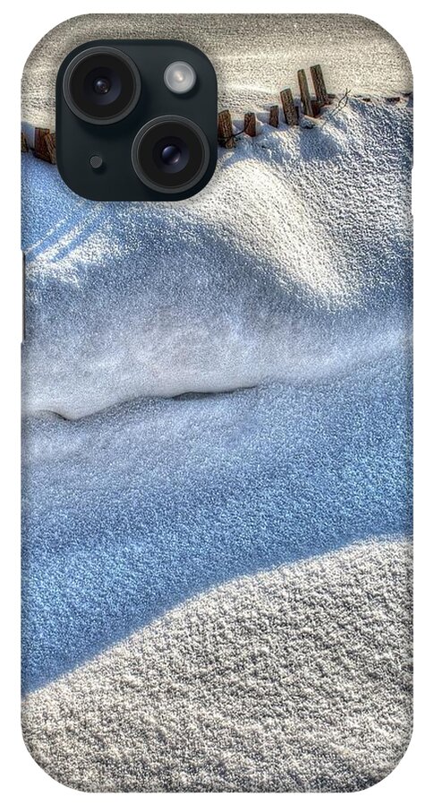Snow iPhone Case featuring the photograph Snow Mound by Randy Pollard