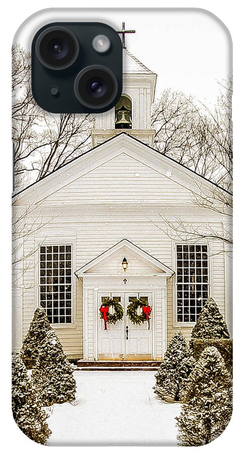 Church iPhone Case featuring the photograph Nauraushaun Church #1 by Kathleen McGinley