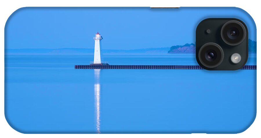 Sodus Point iPhone Case featuring the photograph Sodus Point Pierhead Lighthouse, Ny by Dszc