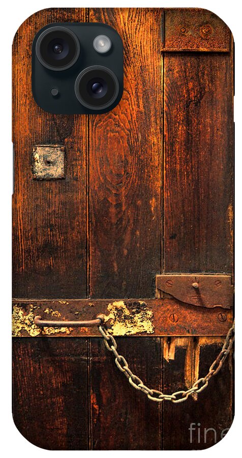 Solitary iPhone Case featuring the photograph Solitary Confinement Door by Jill Battaglia
