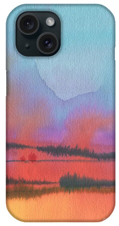 Landscape iPhone Case featuring the painting Southland by Donald Maier