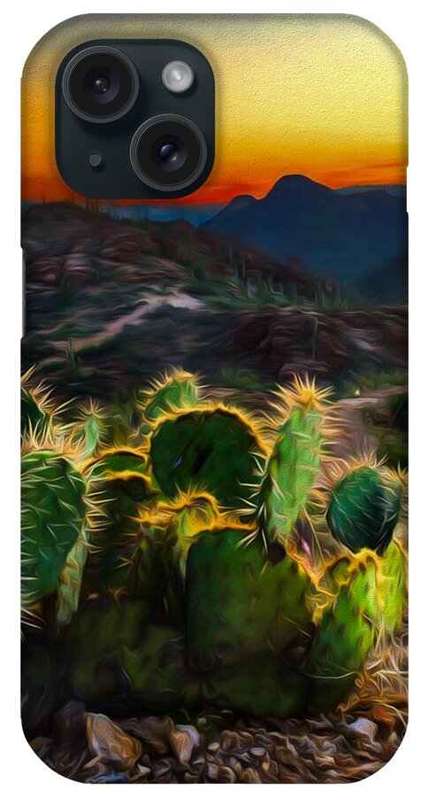 Landscape iPhone Case featuring the photograph Southwestern Dream by Chris Bordeleau