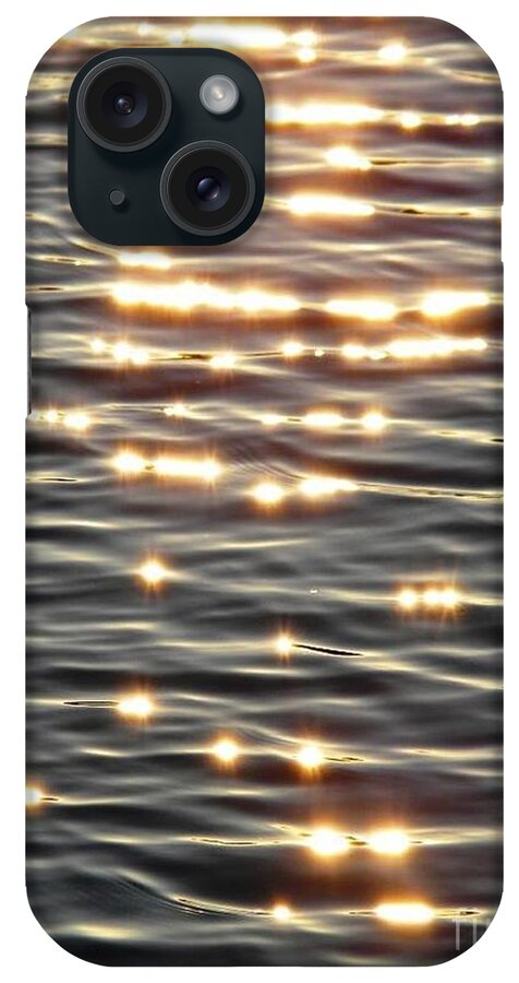 Postcard iPhone Case featuring the digital art Sparkles Of Hope by Matthew Seufer