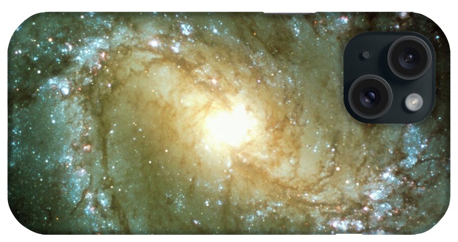Astrophysics iPhone Case featuring the photograph Spiral Galaxy M83 by European Southern Observatory / Science Photo Library