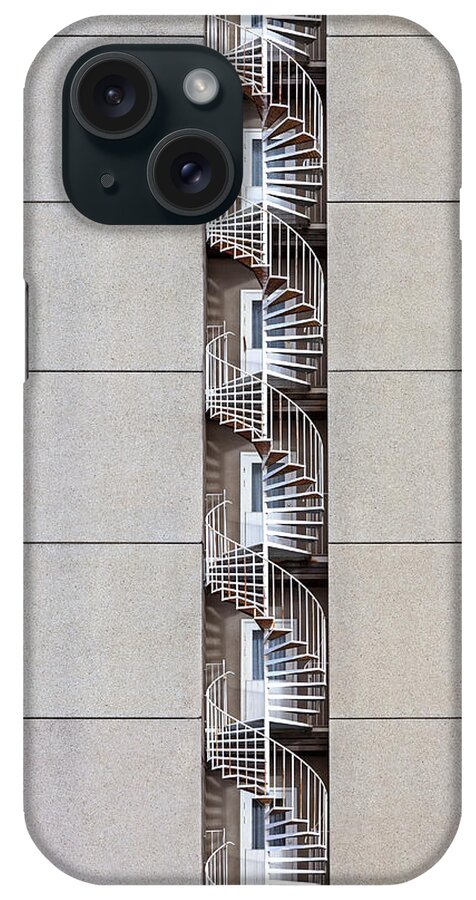 Steps iPhone Case featuring the photograph Spiral Staircase by Senorcampesino