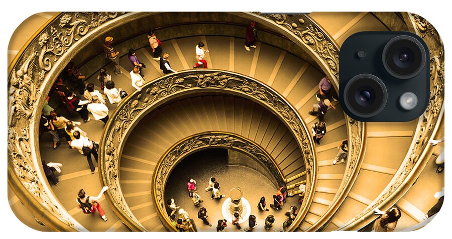 Vatican Museum iPhone Case featuring the photograph Spiral Staircase by Stefano Senise