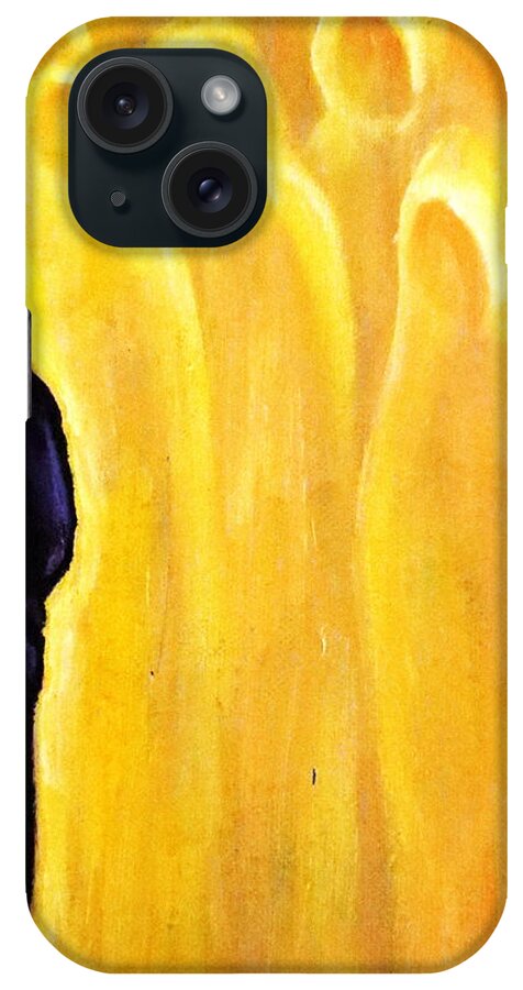 Spiritual iPhone Case featuring the painting Spiritual Journey by Carmen Cordova