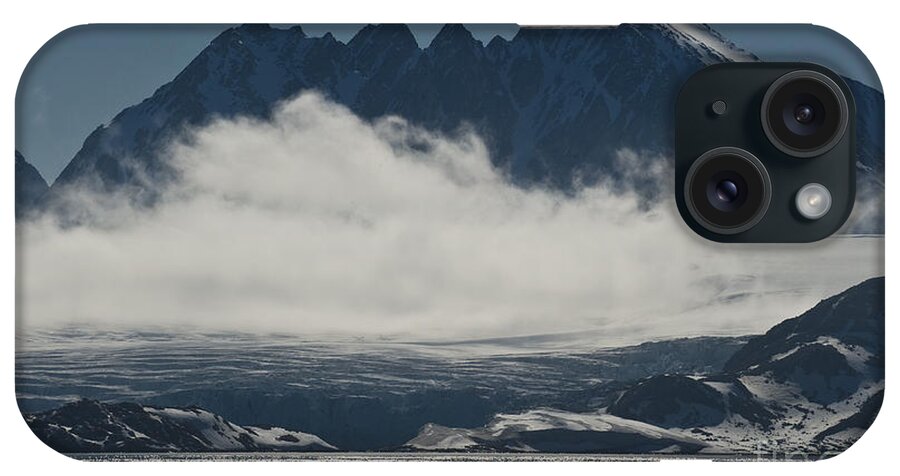 Arctic iPhone Case featuring the photograph Spitsbergen Mountains by John Shaw