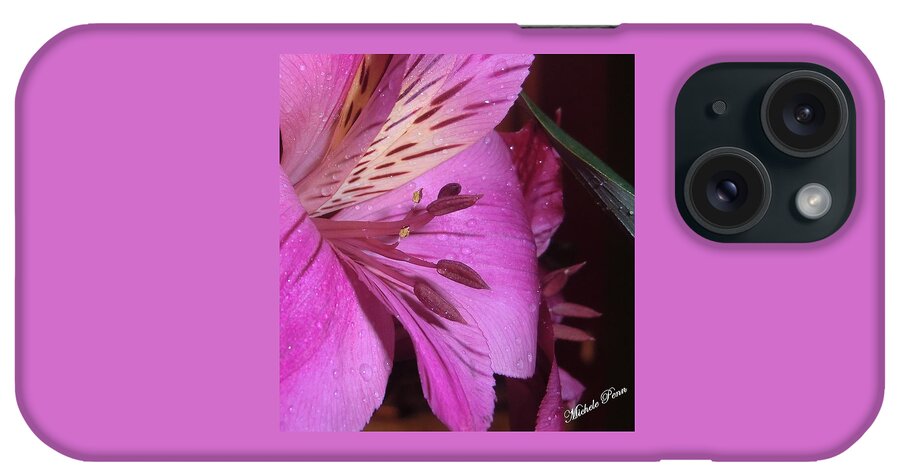 Pink iPhone Case featuring the photograph Splendid Beauty by Michele Penn