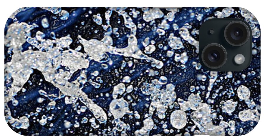 Water iPhone Case featuring the photograph Splish Splash by DigiArt Diaries by Vicky B Fuller
