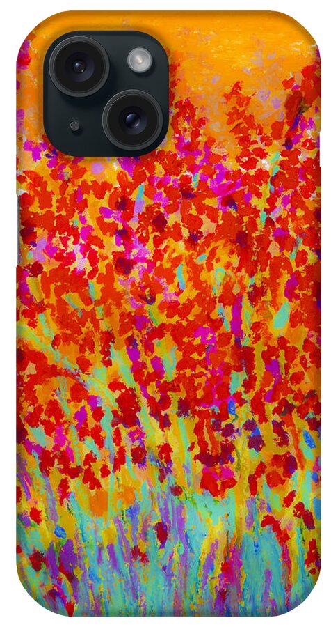 Flowers iPhone Case featuring the painting Spring Day by Stephen Anderson