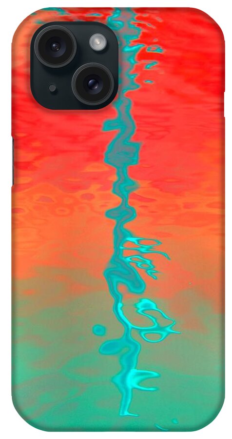 Water Reflection iPhone Case featuring the photograph Squid Club by Abbie Loyd Kern
