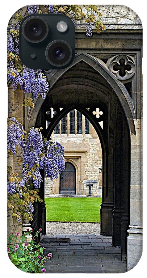 Arch iPhone Case featuring the photograph St. Cross Arches by Joseph Yarbrough