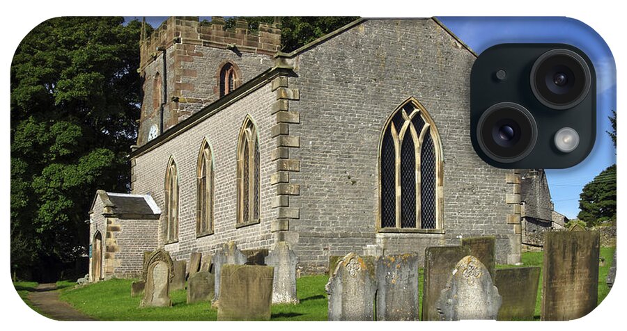 Europe iPhone Case featuring the photograph St Margaret's Church - Wetton by Rod Johnson