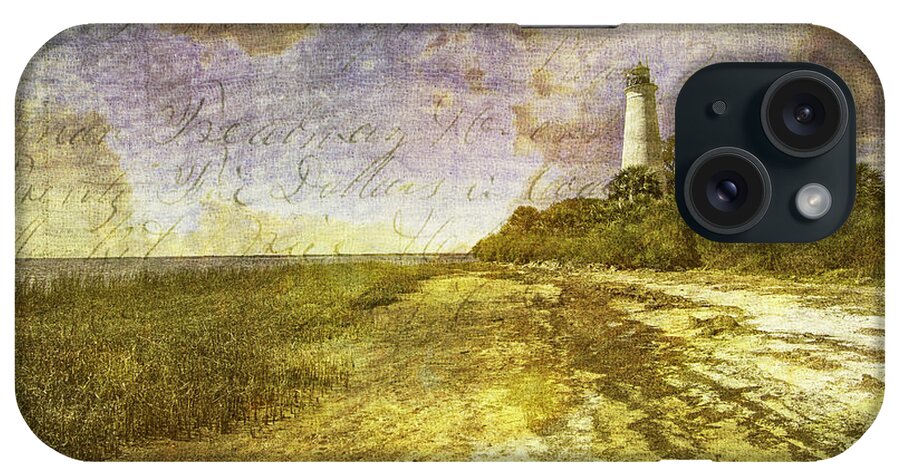 St iPhone Case featuring the photograph St Marks Lighthouse FL Tapestry by Betty Denise