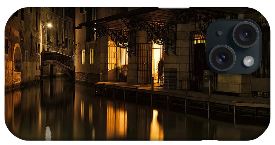 Venice iPhone Case featuring the photograph Stage Door by Marion Galt