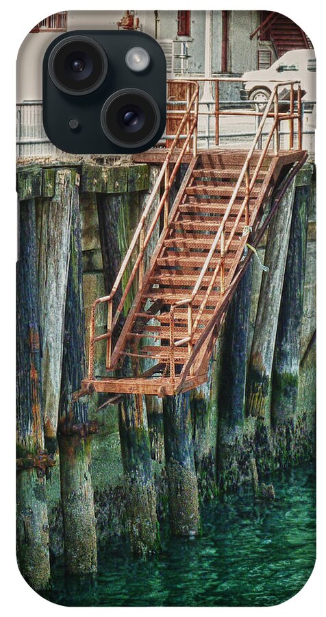 Stairs To Nowhere iPhone Case featuring the photograph Stairway To by Jessica Levant