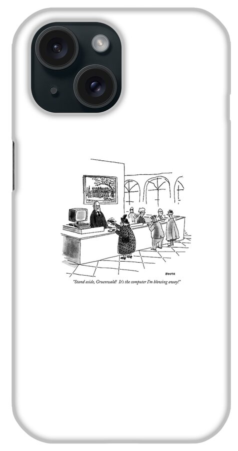 Stand Aside iPhone Case